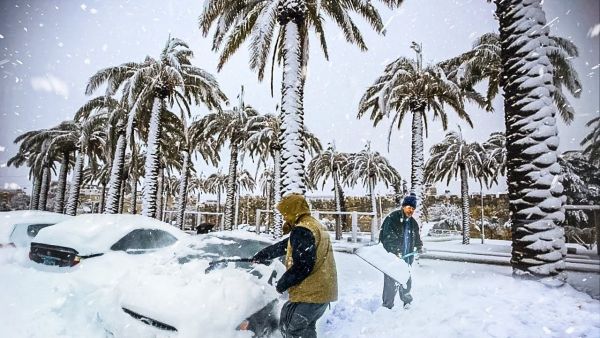Abnormal weather! Snowstorm in Brazil (July 29, 2021)