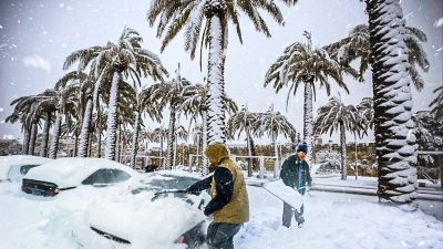 Abnormal weather! Snowstorm in Brazil (July 29, 2021)